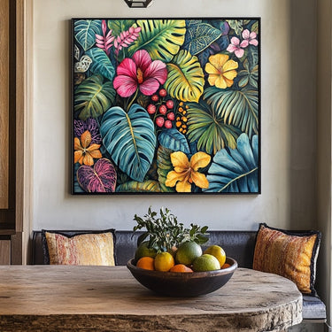 Tropical Plants Painting